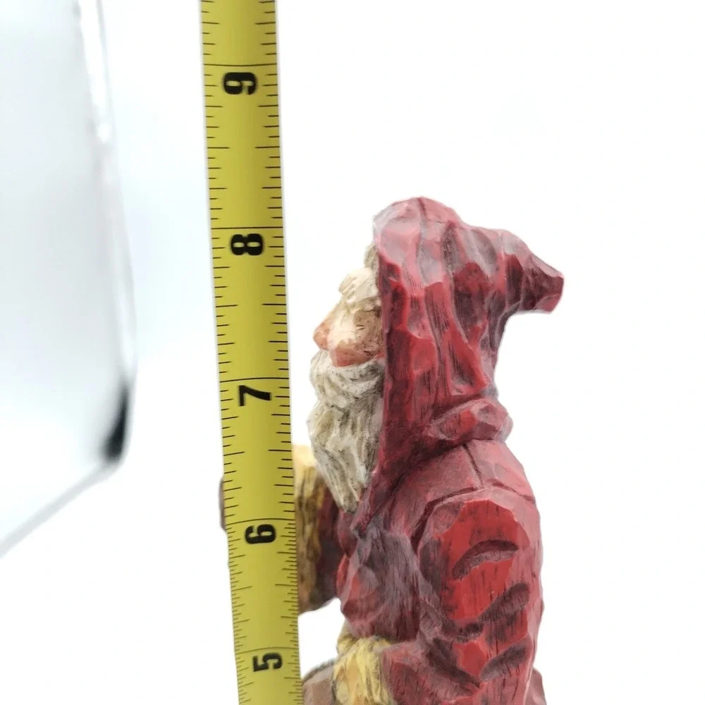 Craig Kirkwood for DEMDACO‎ 2002 Santa with Sledge Votive Candle Holder Figurine